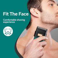 Afeitadora Eléctrica Para Hombres USB Recargable Peluca Portátil Afeitadora De Barba Profesional Con Cuchilla De Acero Inoxidable - details 5