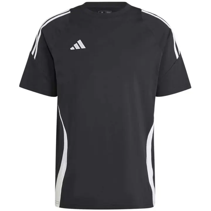 Camiseta de Manga Corta Adidas Tiro 24 para hombre en color negro - 1