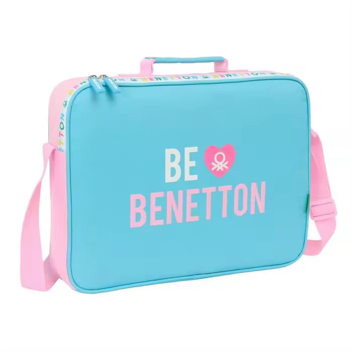 SAFTA  CARTERA EXTRAESCOLARES BENETTON UNIQUE BENETTON UNIQUE 6x38x28 Cms. - 1