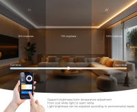 Controlador Inteligente Zigbee 3.0 Para Hogar Inteligente RGB LED Compatible Con Tiras LED 5050/2835 Neón COB Dimmer RGBCCT Interruptor WiFi - details 5