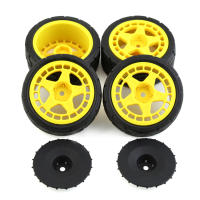Pneumáticos De Carreras RC RS Para Carrocería En Carretera Adecuados Para 1/10 Tamiya TT01 TT02 XV01 TA06 PTG-2 HPI HSP KYOSHO Chevrolet C3 Ruedas De Plástico - details 4