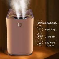 Humidificador de aire de doble chorro, atomizador de gran capacidad, difusor de Aroma ultrasónico, generador de niebla fría, purificador de aire, 3000Ml - details 2