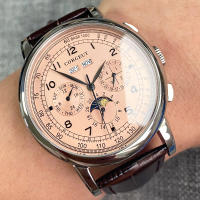 Reloj Mecánico Automático Para Hombre 42mm Acero Inoxidable 316L Con Indicador Día/noche Calendario Completo Date Día Mes Año Resistente Al Agua - details 0