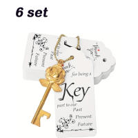 Abrepuertas De Rosas Metálicas Para Bodas Y Showers Con Tarjeta De Agradecimiento Multiusos Para Casa Y Cocina Duraderos Y Reutilizables - details 11