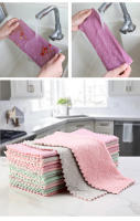 Paquete de 24 paños de cocina – No suelta pelusa – Sin olor, paños de cocina reutilizables, paños de cocina de primera calidad, paños de limpieza de lana de coral súper absorbentes, aceite antiadherente, lavable, de secado rápido - details 0