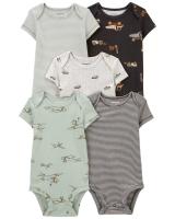 Ropa para niños, novedad de verano, mono triangular de manga corta para bebés, ropa para gatear, mono de bebé de cinco piezas - details 14