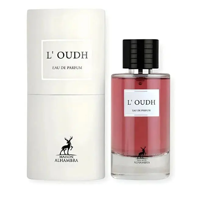 Maision Alhambra L'Oudh Perfume Unisex Arabe 100ml,Fragancia oriental ,femenina ,floral, fresca, duradera, Colonia de mujer NOVEDAD - 1