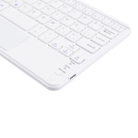 Teclado Bluetooth Con Touchpad Para Tablet Android iPad PC Samsung Tab Teclado Inalámbrico Para Computadora Y Tablet Con Soporte Al Pulgar - details 17