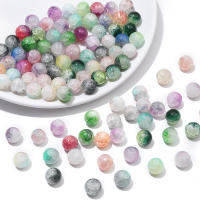 Alrededor De 20 Piezas De Cuentas De Vidrio Doble Pieza Jade Brokeout Redondas Para DIY Hechas a Mano Joyería Pulsera Accesorios De Joyería - details 4