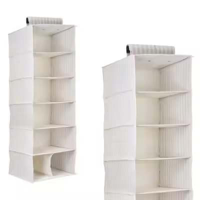Baños Boutique Organizador de Armario Colgante con 7 Compartimentos - 1