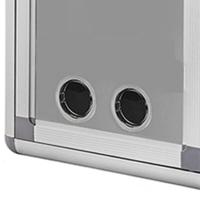 Caja De Correo De Pared Con Cerradura Caja De Colección Vertical Metálica Antirrosa Caja De Poste Metálico Para Exterior Sugerencia - details 4