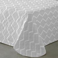 UNIFABRIC HOME TEXTIL Colcha Bouti Primavera Verano Reversible Color Dorado Mod.AZURA Cama 90 ,105,135 y 150  Ligeras y Suaves ,Incluye fundas de cojín,Termosellada No hace bolitas y facil planchado - details 5