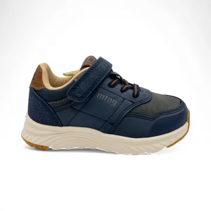 Zapatillas marca Mustang para infantil en color azul - 1