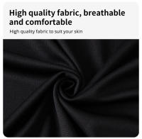 Chaleco Sin Mangas Para Hombre Talla Grande Negro Secado Rápido Cuatro Estaciones Moda Casual Chaleco De Fitness - details 6