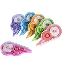 HOGARISIMO PACK de 18 Cinta corrector escolar colores surtidos ,tipex corrector para cole - details 2