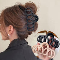 Pinza De Pelo Elegante Con Lazo Y Diseño Hueco Adornada Con Aleación Para Mujer Accesorio Coreano De Moda Simple Y Sólido Para El Día a Día - details 0