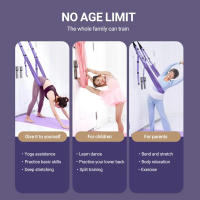 Cinta De Yoga Elástica Para Extensión De Dedos Herramienta De Estiramiento De Manos Inversa Para Mujer Entrenador De Cintura Y Flexibilidad - details 6