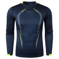 Camiseta De Manga Larga Para Hombre Auténtica Secado Rápido Ligera Transpirable Estilo Deportivo Sobredimensionada Para Fitness Y Uso Diario - details 2