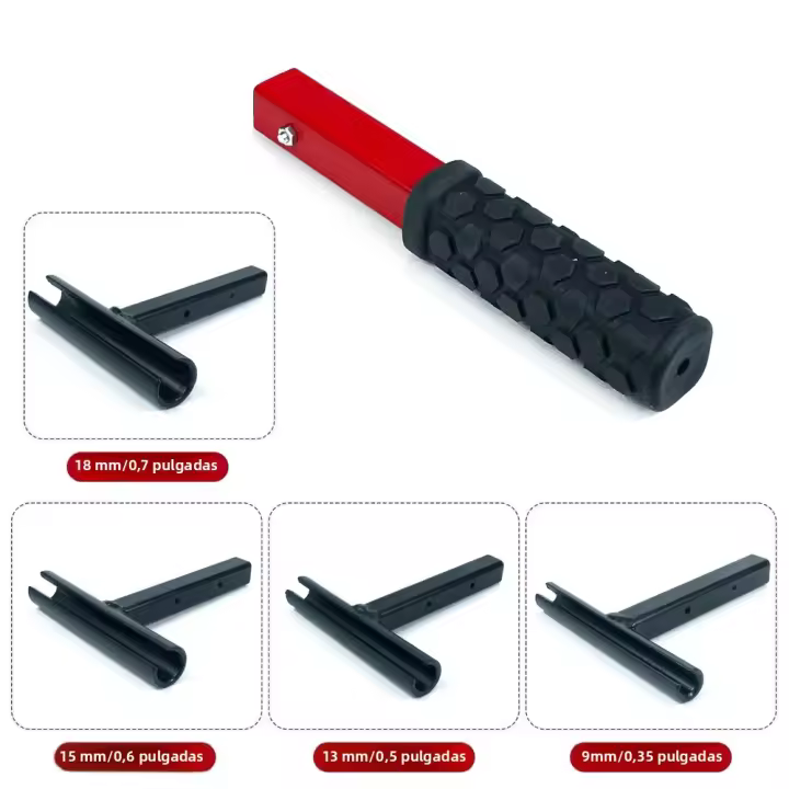 Kit De Herramientas Para Juntas De Puerta 9/13/15/18mm Herramienta De Ajuste De Juntas Con Cabezas De Repuesto Precisión Para Trabajo Con Madera - 1
