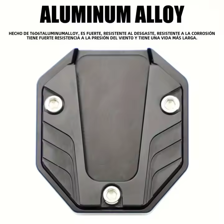 Aluminio Soporte De Pies Para Motocicleta Extensor De Plataforma Del Lado Accesorios De Motocicleta Stand Extension - 1