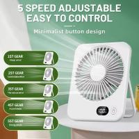 Mini Portátil Abrazadera De USB Batería De Carga Plegable Para El Verano Ventilador Portátil Para La Oficina Y Deportes - details 3