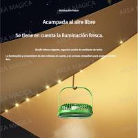 Ventilador de escritorio pequeño de pared para cocina y dormitorio, de tres velocidades, de alta velocidad y larga duración. - details 3