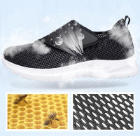 Zapatos De Diabético Para Hombre Y Mujer Confortables Y Cómodos Para Pies Anchos Y Enrojecidos Ajustables Para Caminar Con Eruvon De Dedo Tipo De Cierre Hook & Loop Material De Suela EVA - details 3