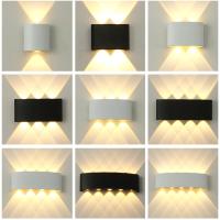Lámpara De Pared LED Impermeable 2W 6W 8W Para Exterior Iluminación De Jardín Porche Baño Dormitorio Sala De Estar AC85-265V Moderno - details 1