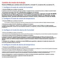 Enchufe Con Control De Humedad Y Temperatura LCD Display Thermostat Switch Sensor De Temperatura Y Control De Humedad Para El Hogar - details 8