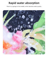 Alfombra De Absorción De Agua Multifuncional Para Cocina Y Baño Antideslizante Lavable En Máquina Características Adultos Uso Doméstico Hotel Piso Baño - details 7