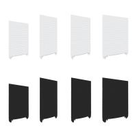 Cortinas Adhesivas Sin Perforar Para Oficina Y Dormitorio Protección De Privacidad En Poliéster Fácil Instalación Sin Herramientas - details 0