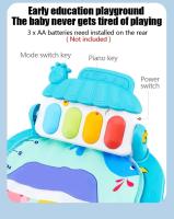 Juego De Actividades Para Bebés Con Piano Y Pedal De Fitness Para Crawlizón Alfombra Educativa Para Niños De 0 a 36 Meses Regalos De Cumpleaños - details 7