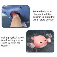 Juguetes Para Bañar Ballenas Adorables Sin Batería Ni Clockwork Ideales Para Niños De 0 a 6 Años Material ABS - details 5