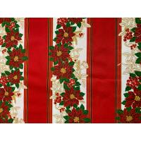 Tejidos Ortuño- Tela Navidad Flores Multicolor Loneta  , Tela para  Mantel, Caminos de mesa, Servilletas, Tela para Cojines, 2.5metros x 1.4m - details 0