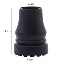 Cubierta Protectora Para Punta De Bastón De Caminar Antideslizante 16-22mm Para Trekking Senderismo Y Escalada Material PVC - details 10
