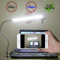Lámpara De Escritorio LED USB Para Lectura Y Trabajo Luz Nocturna Para Dormitorio Estudio Oficina Con Soporte De Clip - details 7