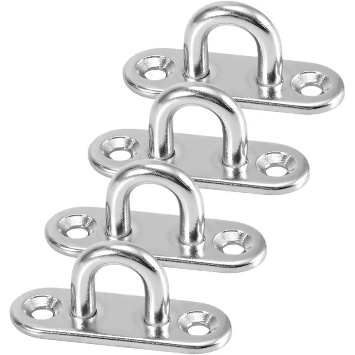 Ganchos de Atornillables en forma de U de Maple inoxidable - 1