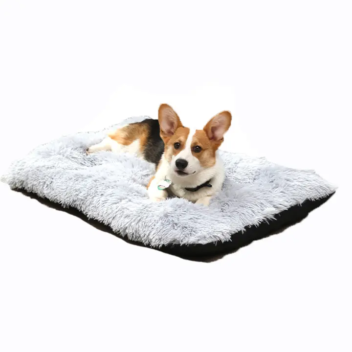 Cama para mascotas, almohadilla grande para perros, alfabrilla lavable para mascotas, esponjosa, antianxiedad, antideslizante - 1