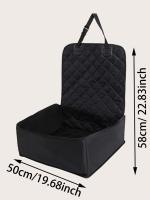 Bolsa Colgante Para Coche Para Mascotas Transpirable Con Almohadilla Impermeable Mantiene a Tu Perro Cómodo Y Seguro Mientras Viaja - details 5