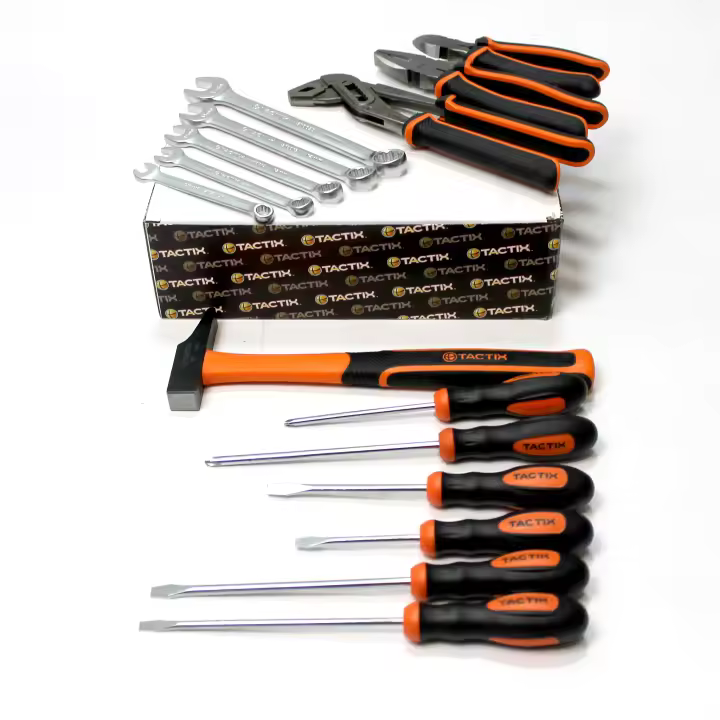 ORION91 Set Herramientas 15 piezas para Hogar o Taller Marca Tactix - SpazioLuzio - 1