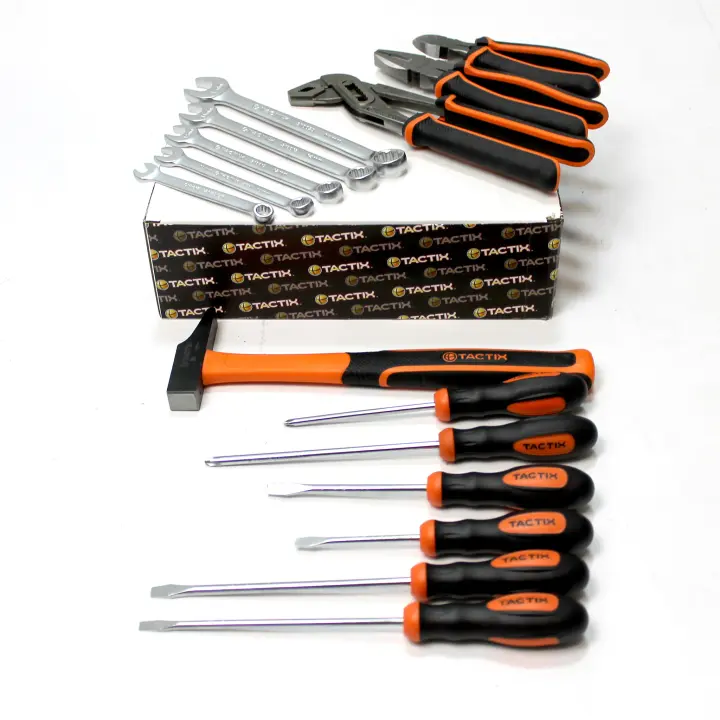 ORION91 Set Herramientas 15 piezas para Hogar o Taller Marca Tactix - SpazioLuzio - 1