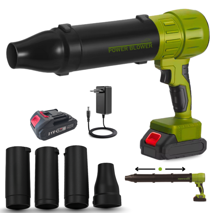 STARLYF Soplador de Aire Power Blower, Soplador de Hojas, Portátil, Potente, Inalámbrico