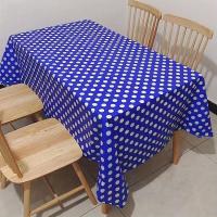 Mantel Desechable Rectangular De Polka Dot Impermeable Y Resistente Al Aceite Para Hogar Y Fiestas Material PEVA Para Restaurantes Y Hoteles - details 6
