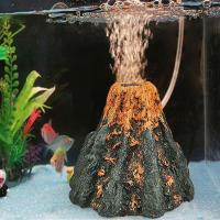Bomba De Oxígeno Volcánica Para Acuario Adorno De Burbuja Para Tanque De Peces Decoración De Resina Para Aquario - details 5
