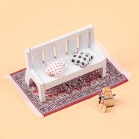 Carpetilla De Muñeca a Escala 1:12 Estilo Turco Miniatura Tejida Alfombra Decorativa Para Casa De Juguetes Accesorios De Muñecas Tamaño 10x17cm 10x15cm - details 19