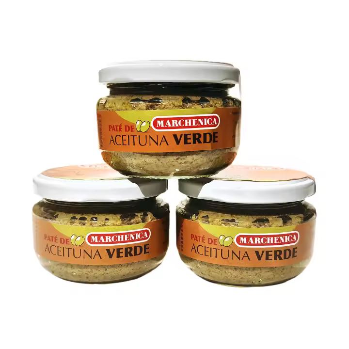 Paté de aceituna verde de Marchenica (Pack de 3 unidades) - 1