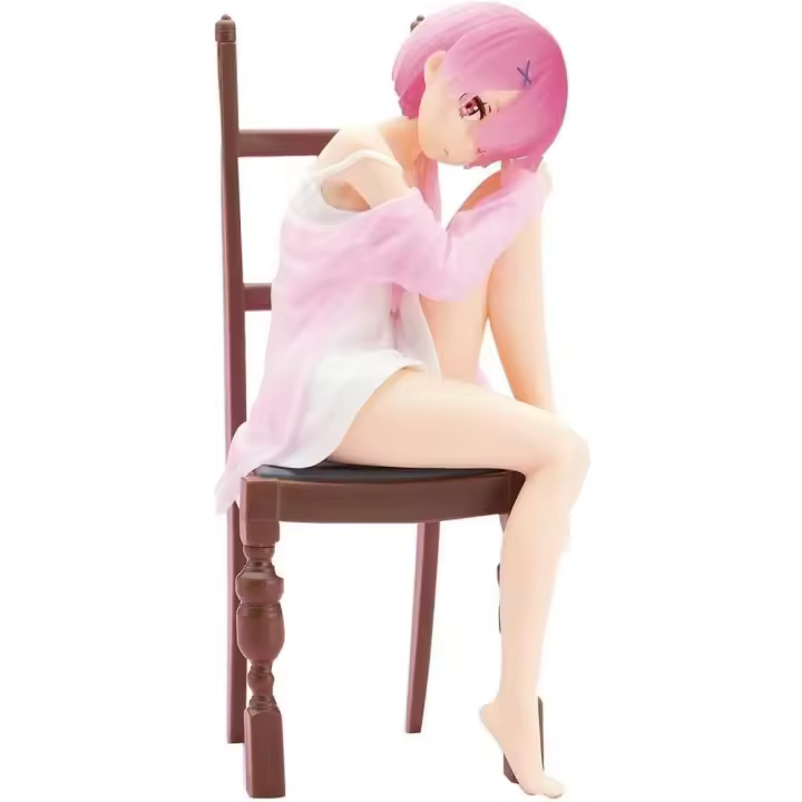 Figura Ram Re:Zero Relax Time Starting Life in Another World 18cm. Figura coleccionable con acabados detallados. Perfecta para fans y coleccionistas de ediciones especiales. - 1
