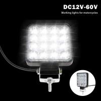 4 Luces DE TRABAJO 48 W, 12 V, Fire LED para Coche, Agua resistant IP 67 Luz DE TRABAJO PARA Coche, camión, tractor, SUV, barco (4 piezas) - details 3