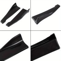 2PcsSpoiler De Parachoques Para Coche Universal Splitter De Bumper Difusor Alas Lateral De Estilo Accesorios De Coche - details 3