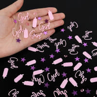 Confeti Azul Y Rosa Para Baño De La Madre Decoraciones DIY Para Fiesta De Cumpleaños De Bebé Niño Y Niña Descubrimiento Del Género Paquete De 15g - details 12